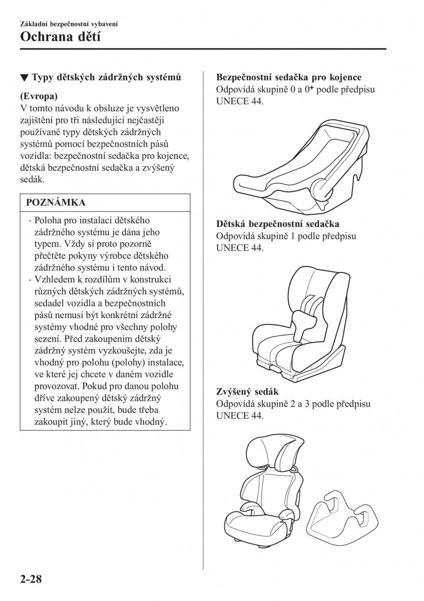 Mazda CX 3 navod k obsludze / page 48