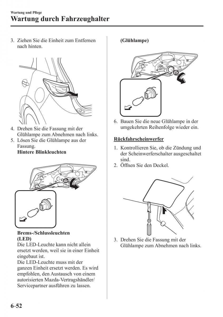 Mazda CX 3 Handbuch / page 551