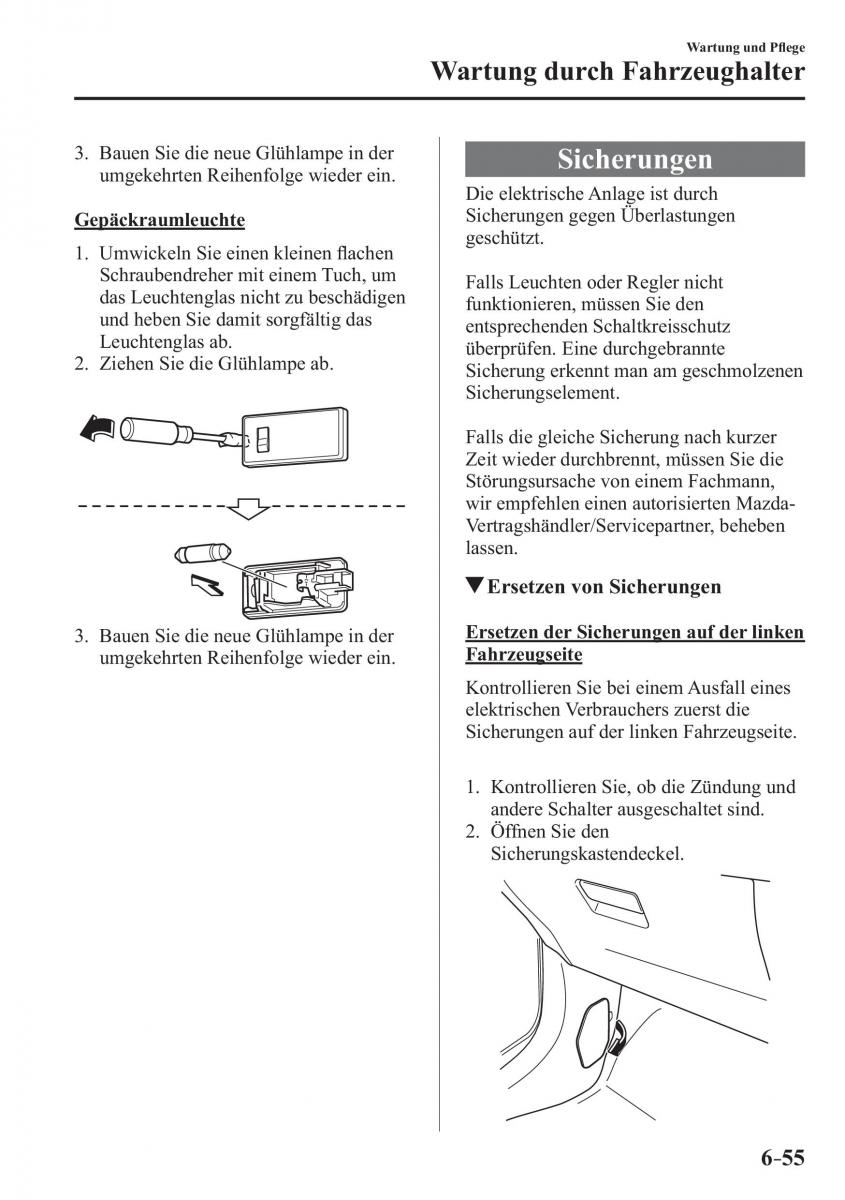 Mazda CX 3 Handbuch / page 554