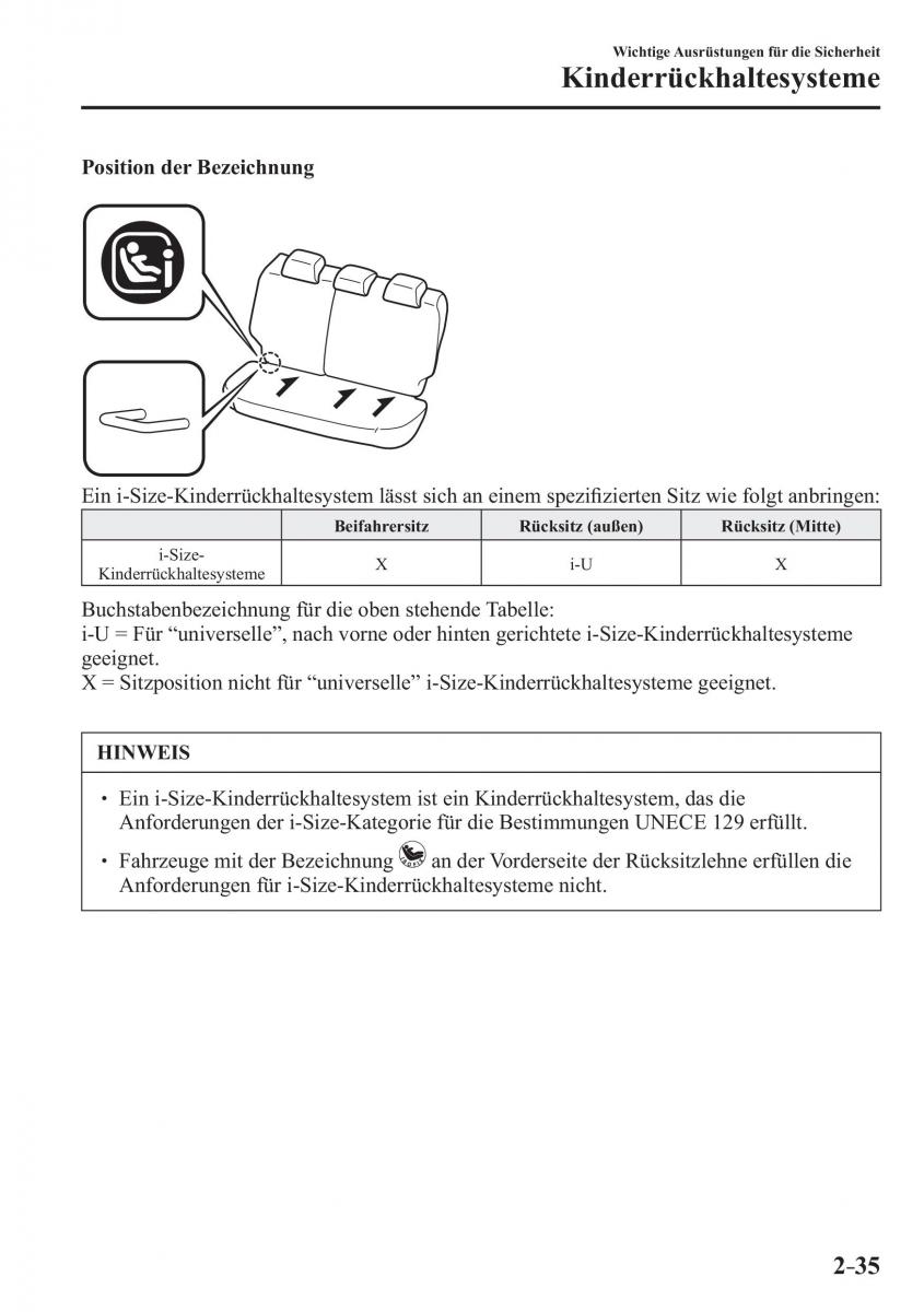 Mazda CX 3 Handbuch / page 56