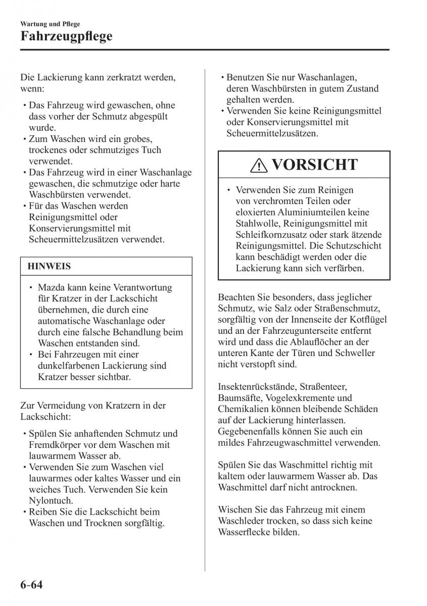 Mazda CX 3 Handbuch / page 563