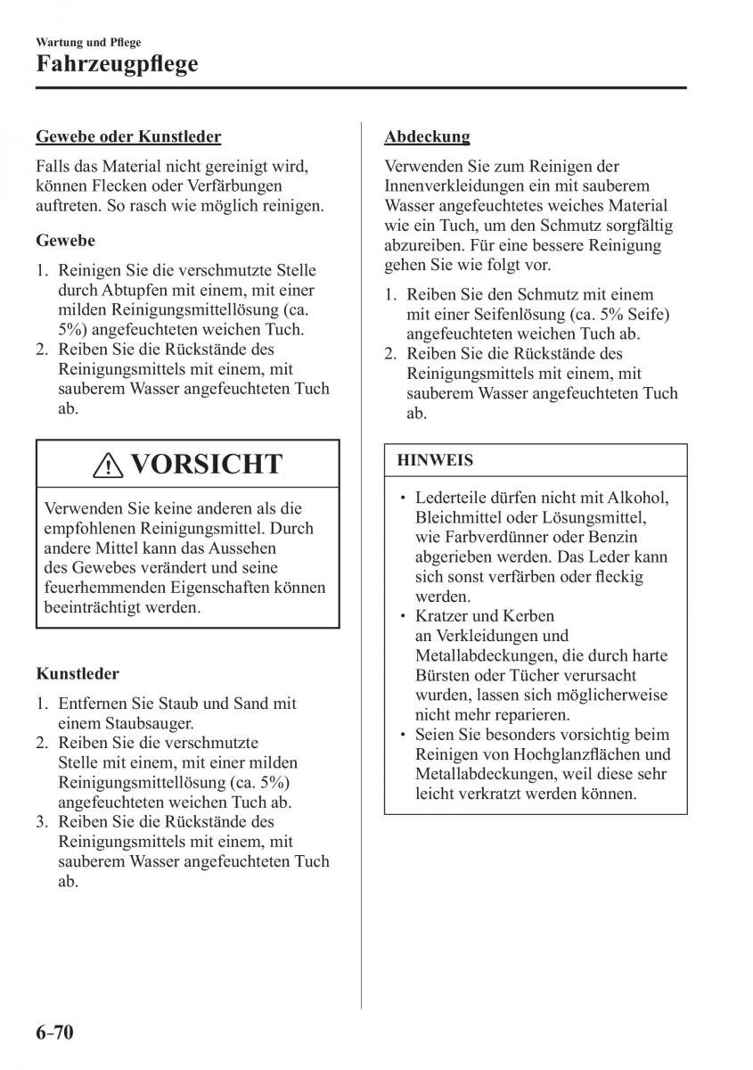 Mazda CX 3 Handbuch / page 569