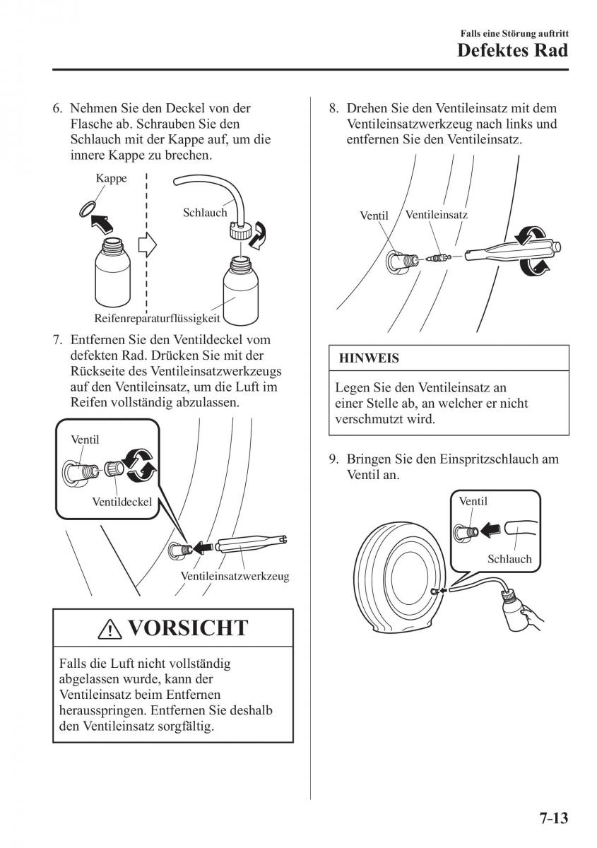 Mazda CX 3 Handbuch / page 584