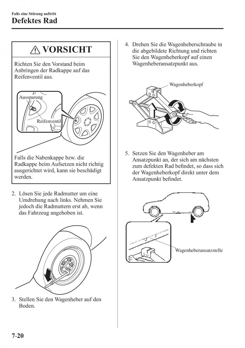 Mazda CX 3 Handbuch / page 591