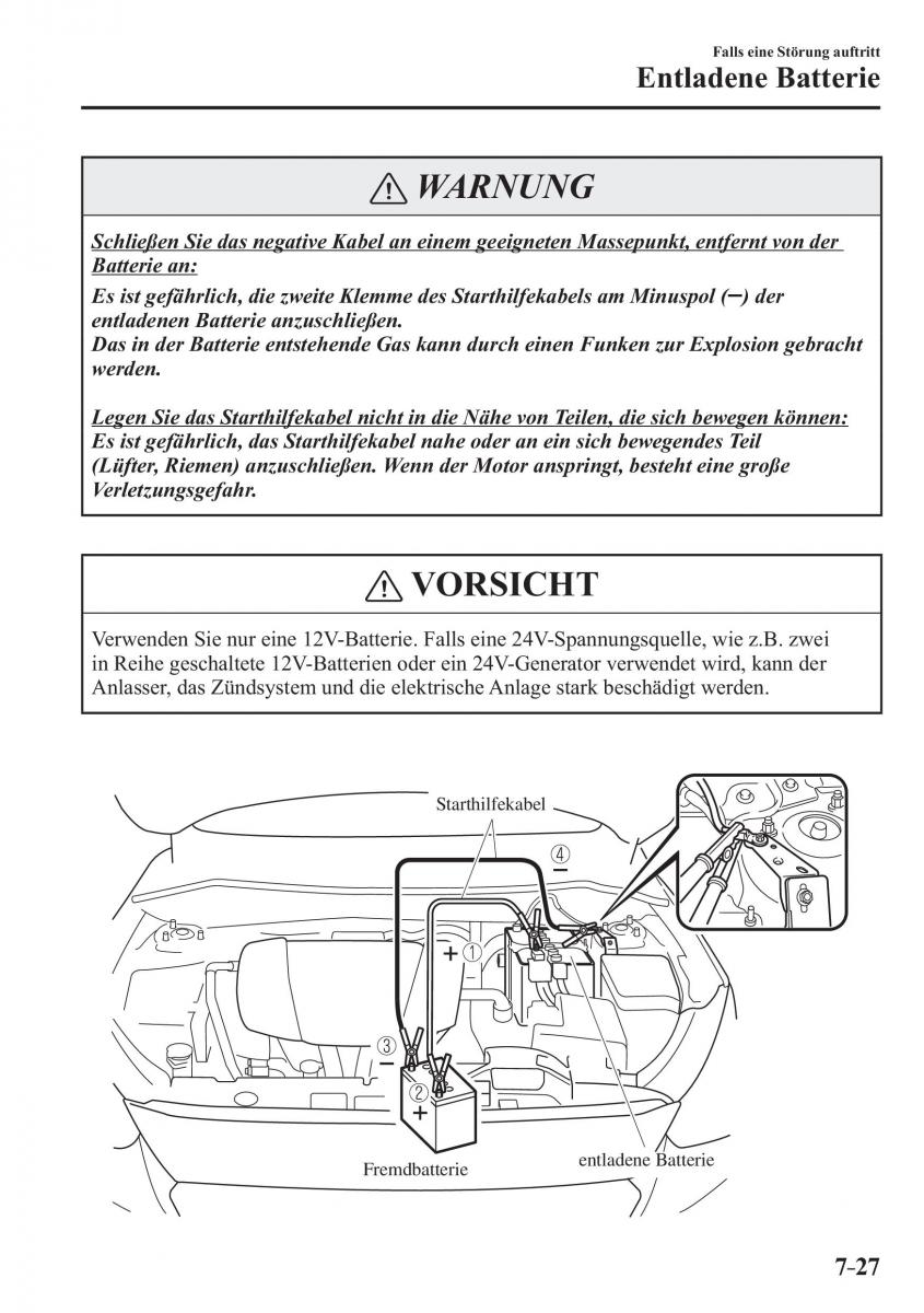 Mazda CX 3 Handbuch / page 598