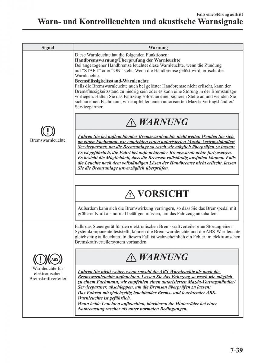 Mazda CX 3 Handbuch / page 610