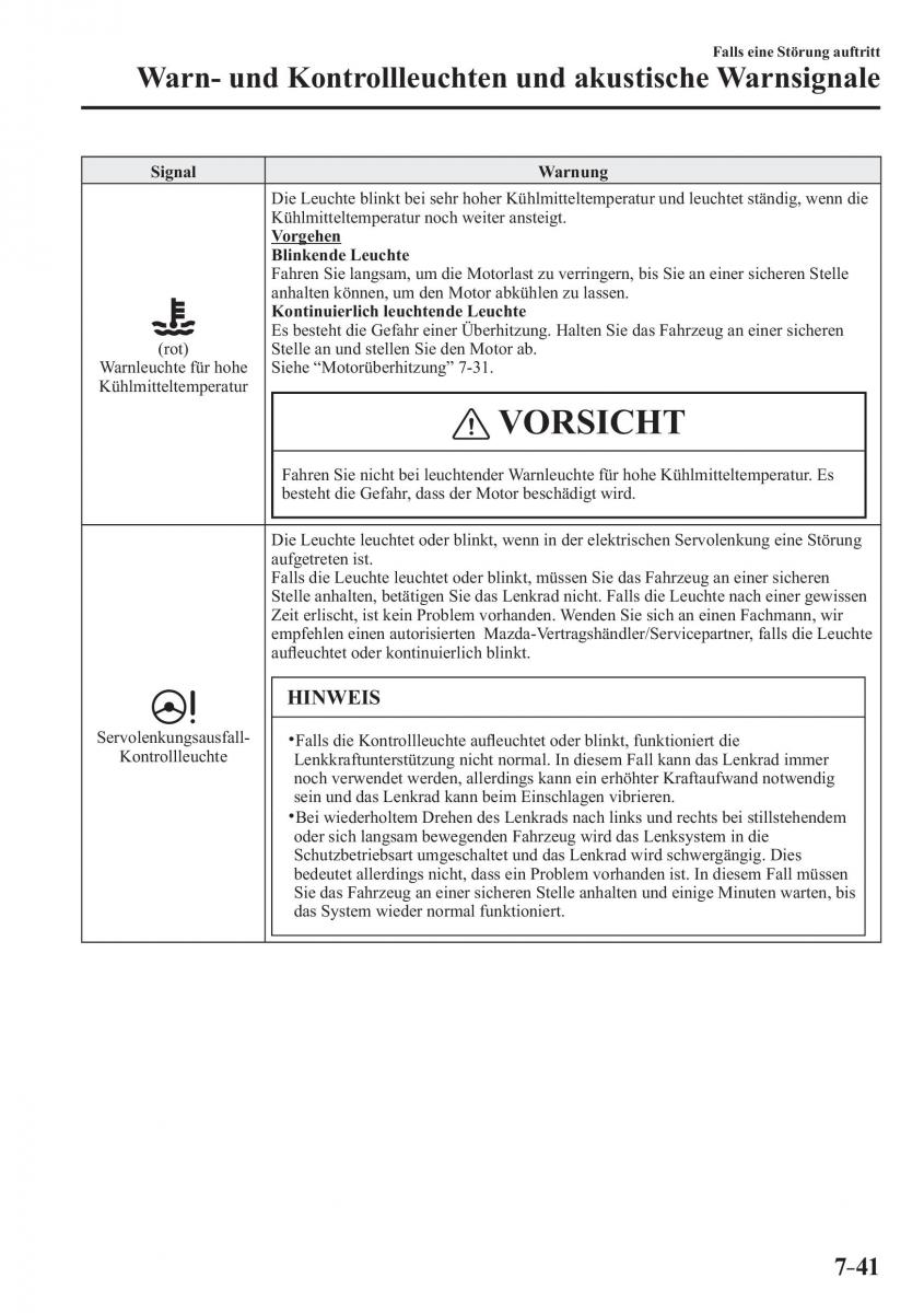 Mazda CX 3 Handbuch / page 612