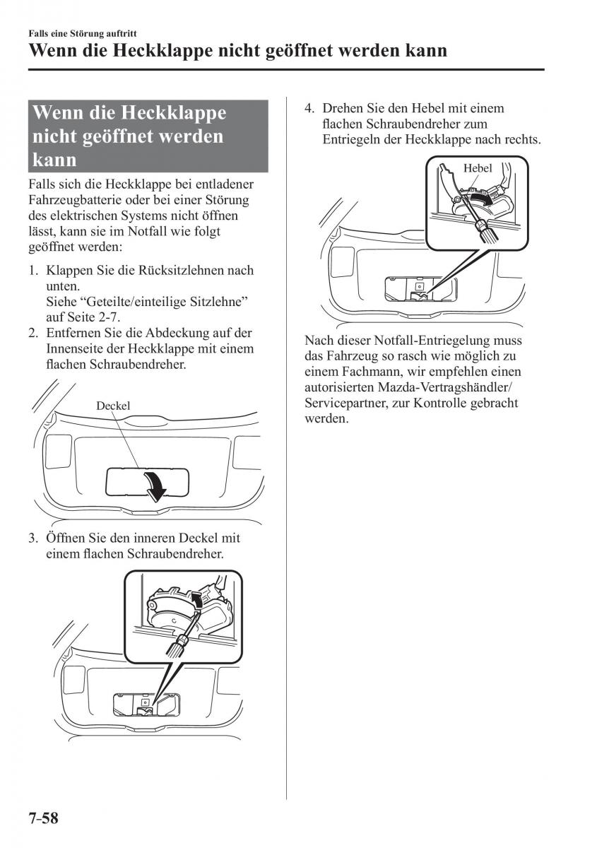 Mazda CX 3 Handbuch / page 629