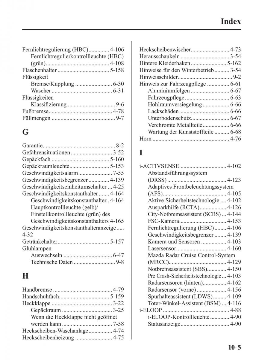 Mazda CX 3 Handbuch / page 680