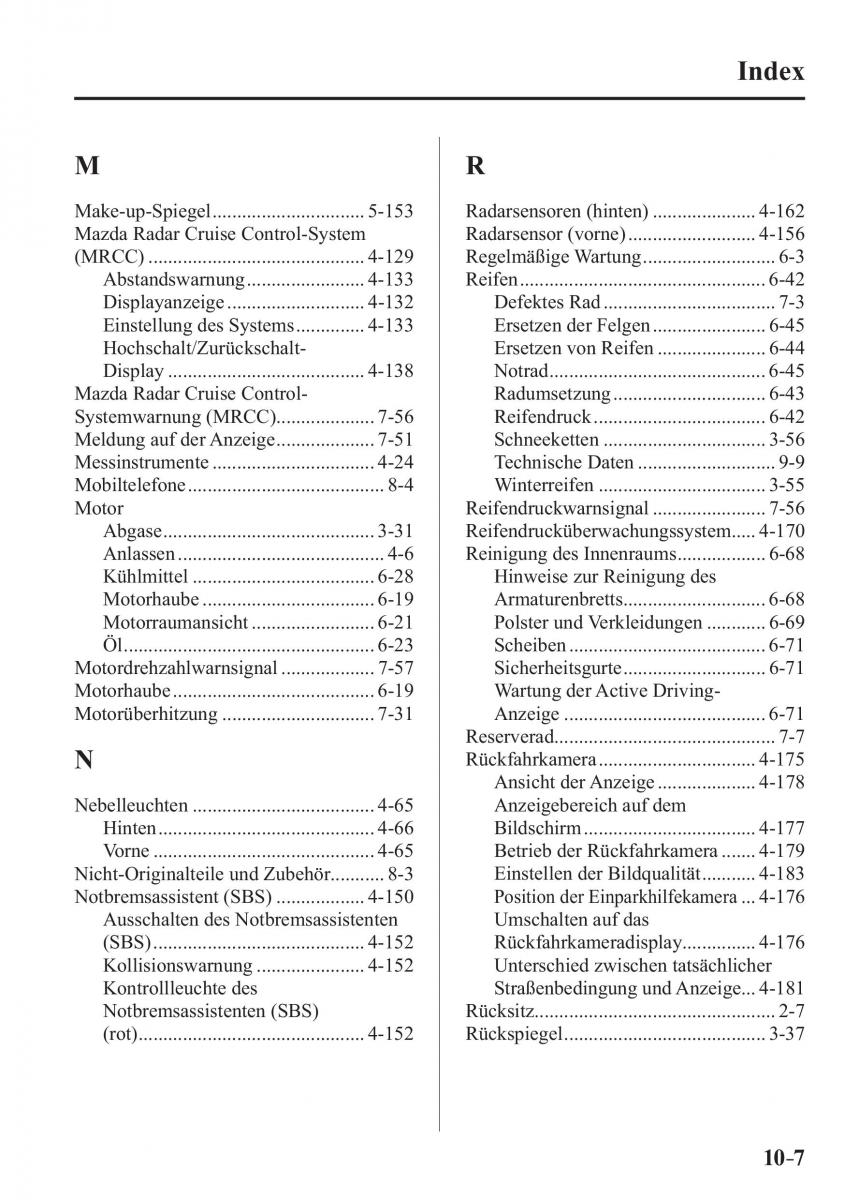 Mazda CX 3 Handbuch / page 682