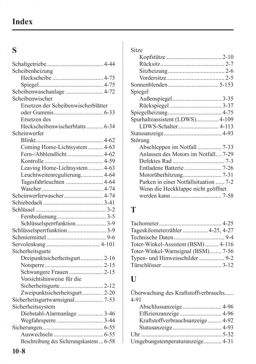 Mazda CX 3 Handbuch / page 683