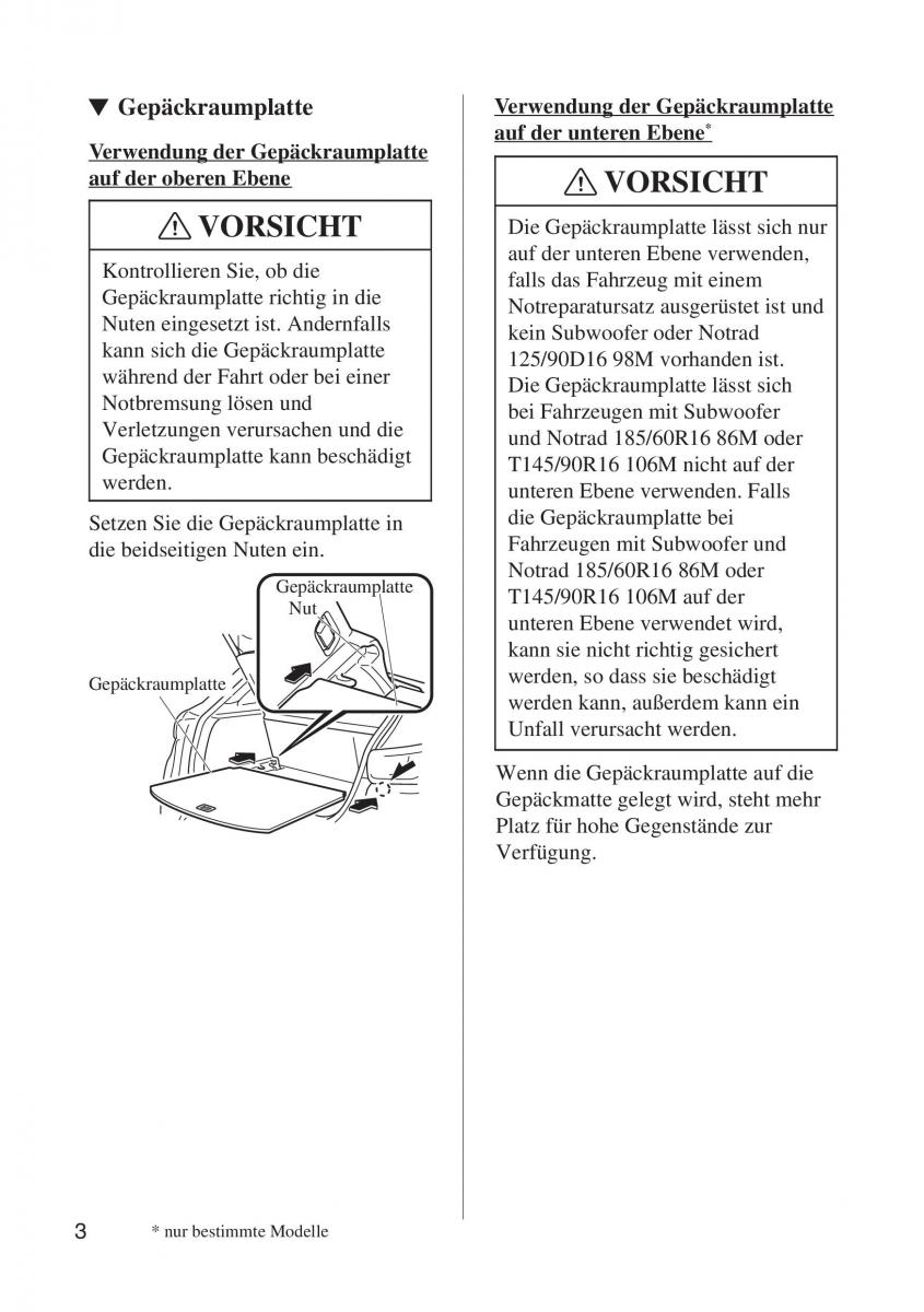 Mazda CX 3 Handbuch / page 689