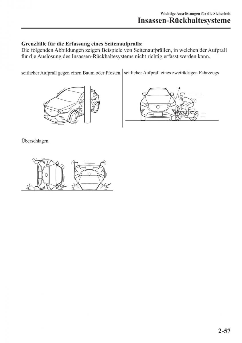 Mazda CX 3 Handbuch / page 78