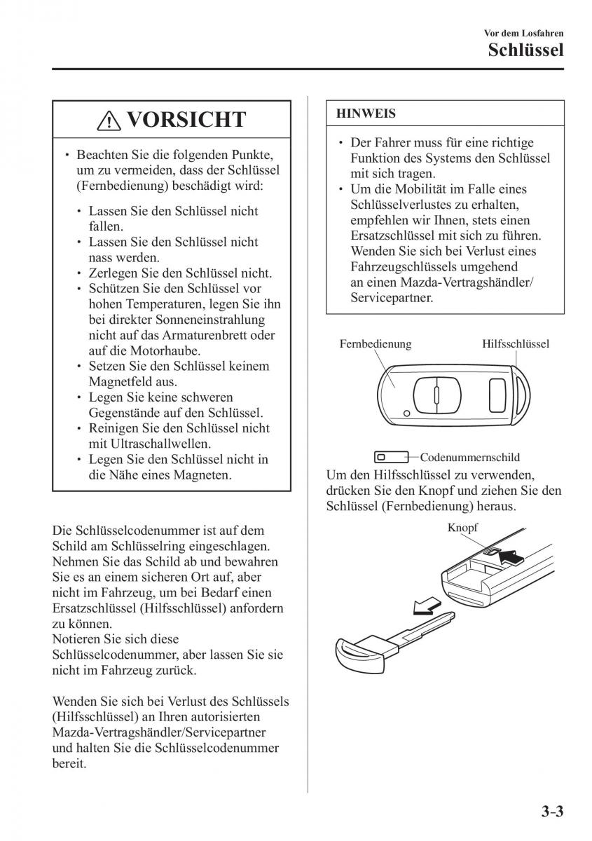 Mazda CX 3 Handbuch / page 82