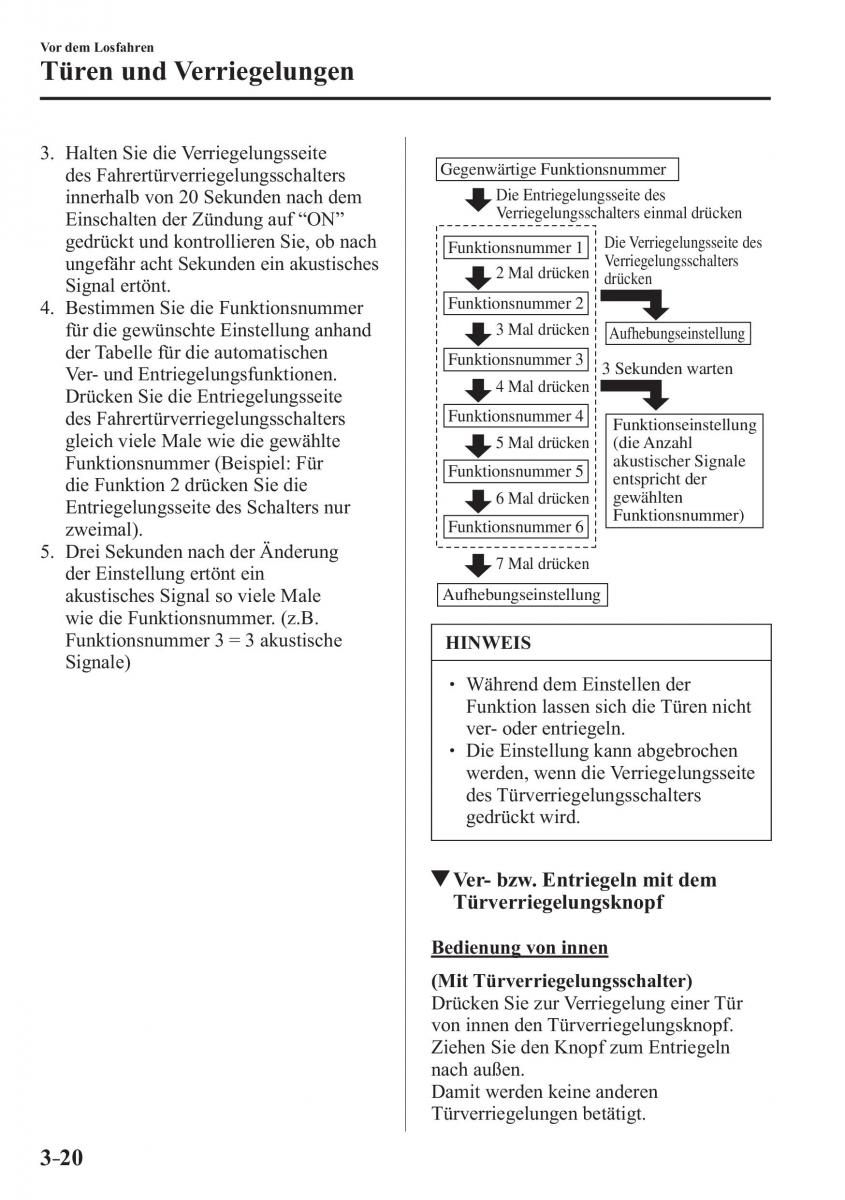 Mazda CX 3 Handbuch / page 99