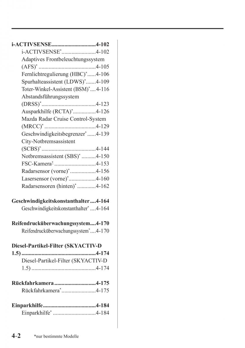 Mazda CX 3 Handbuch / page 147