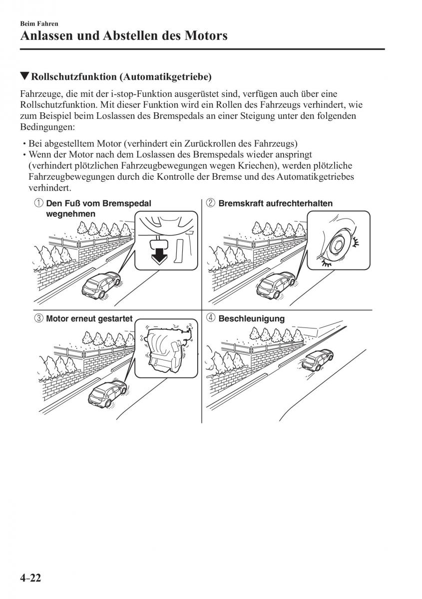 Mazda CX 3 Handbuch / page 167