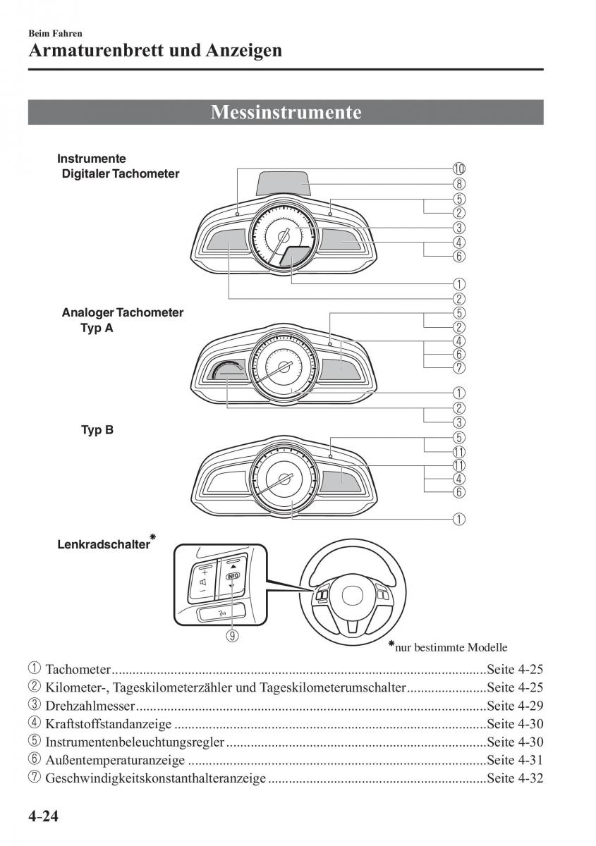 Mazda CX 3 Handbuch / page 169