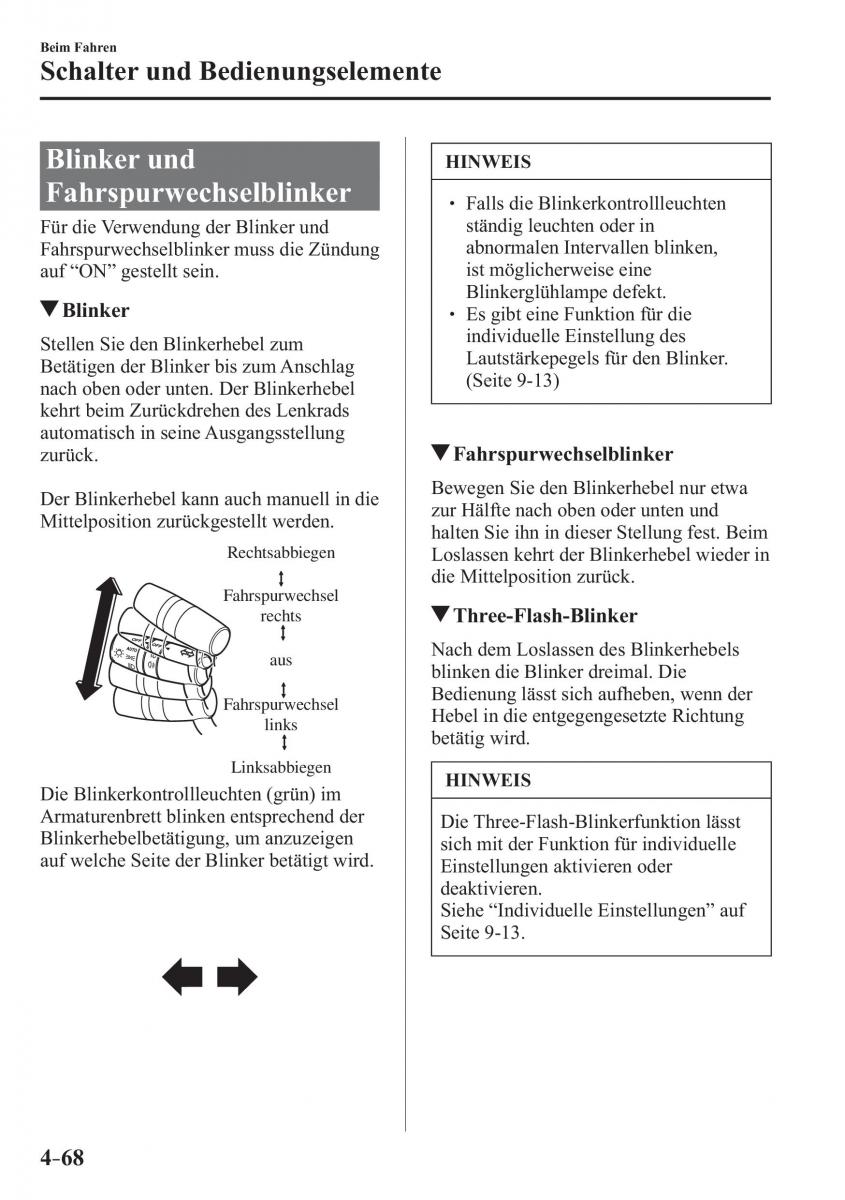 Mazda CX 3 Handbuch / page 213