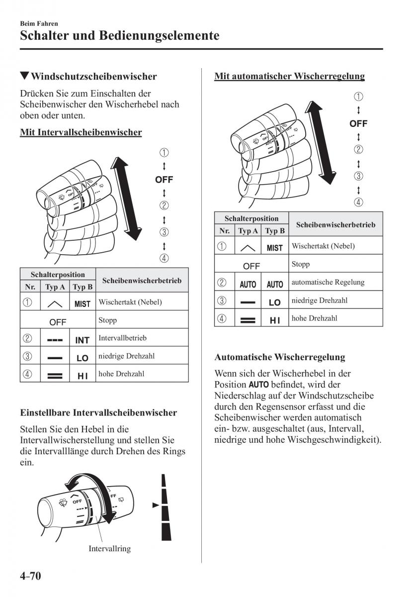 Mazda CX 3 Handbuch / page 215