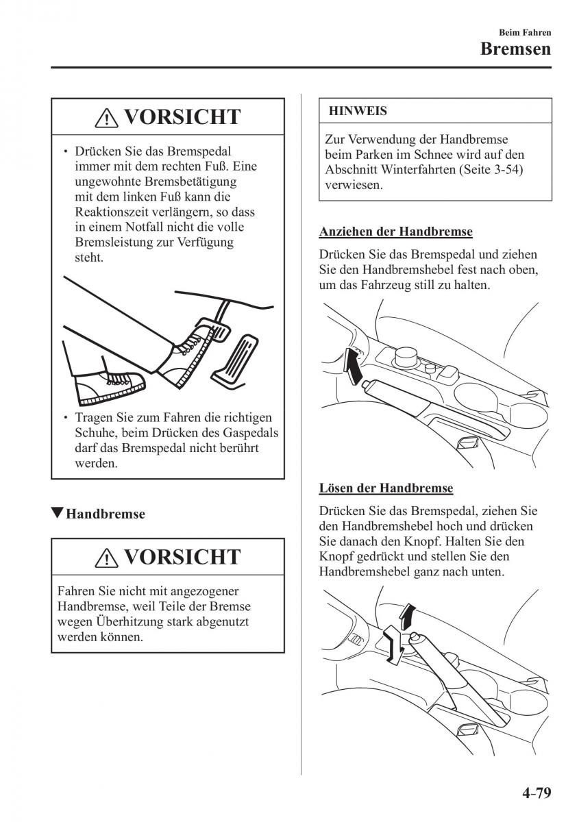 Mazda CX 3 Handbuch / page 224