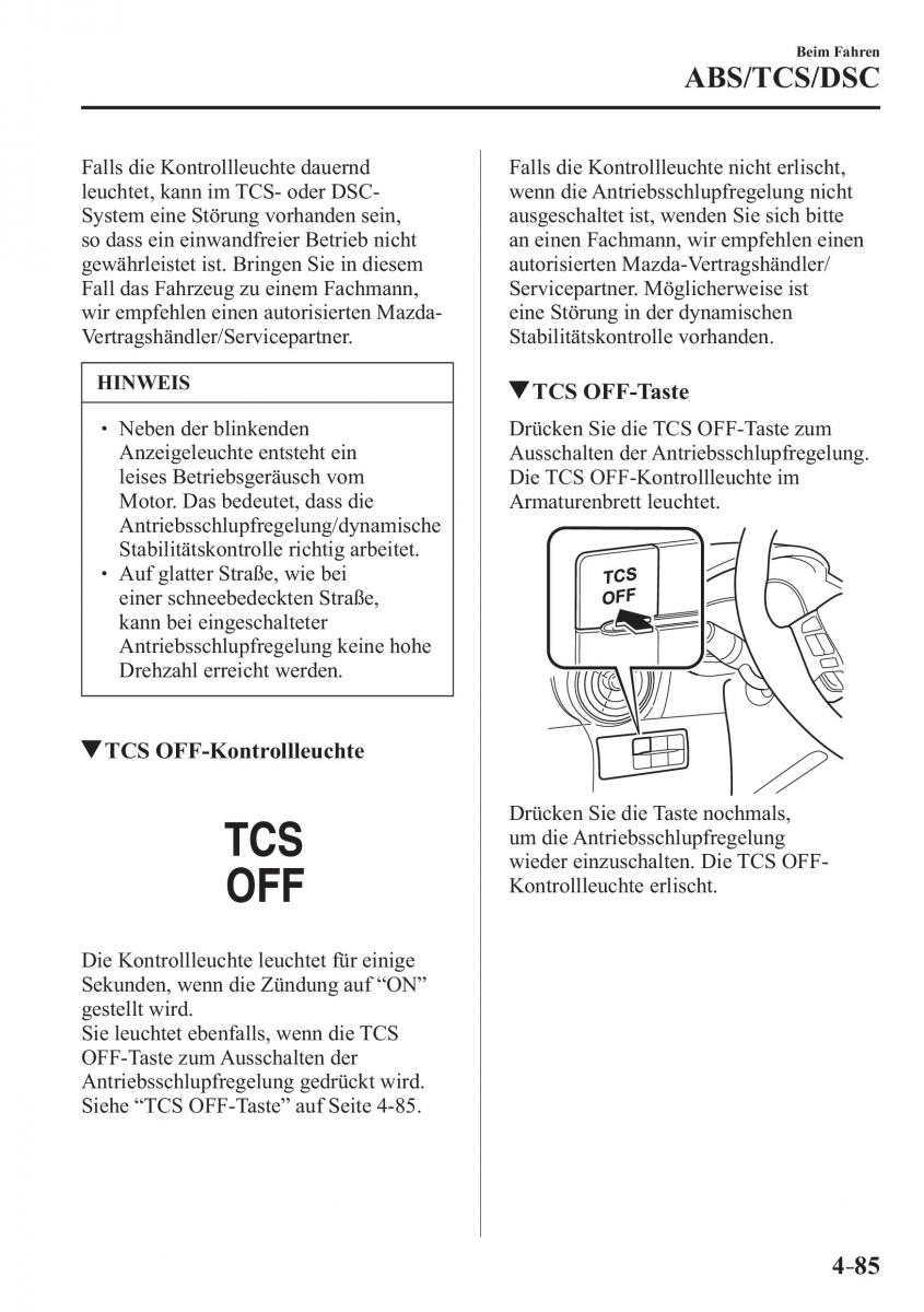 Mazda CX 3 Handbuch / page 230