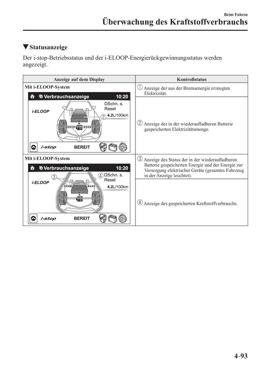 Mazda CX 3 Handbuch / page 238