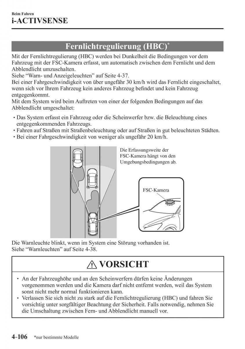 Mazda CX 3 Handbuch / page 251