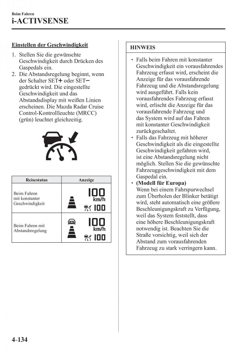 Mazda CX 3 Handbuch / page 279