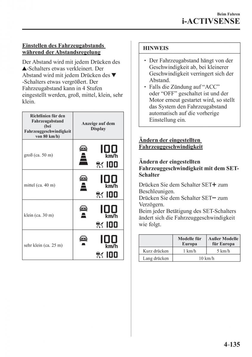 Mazda CX 3 Handbuch / page 280