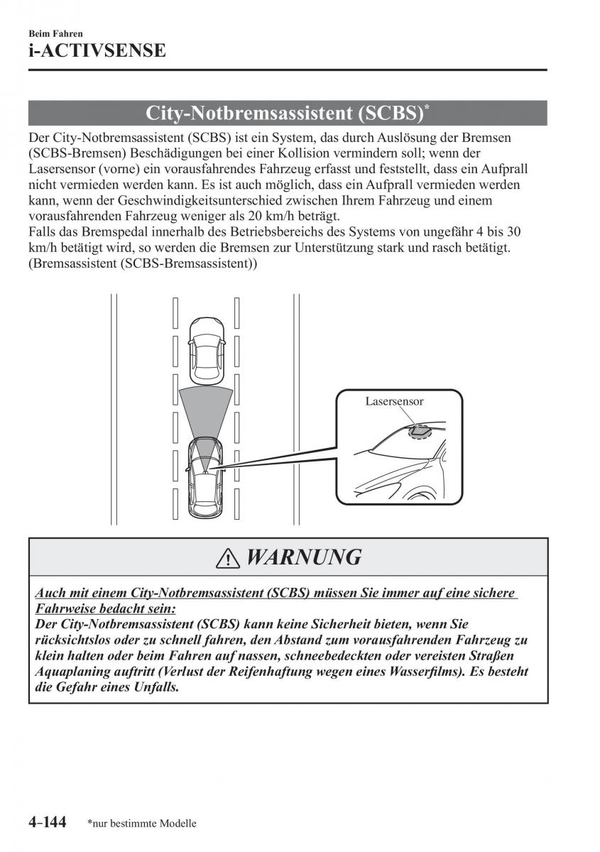 Mazda CX 3 Handbuch / page 289