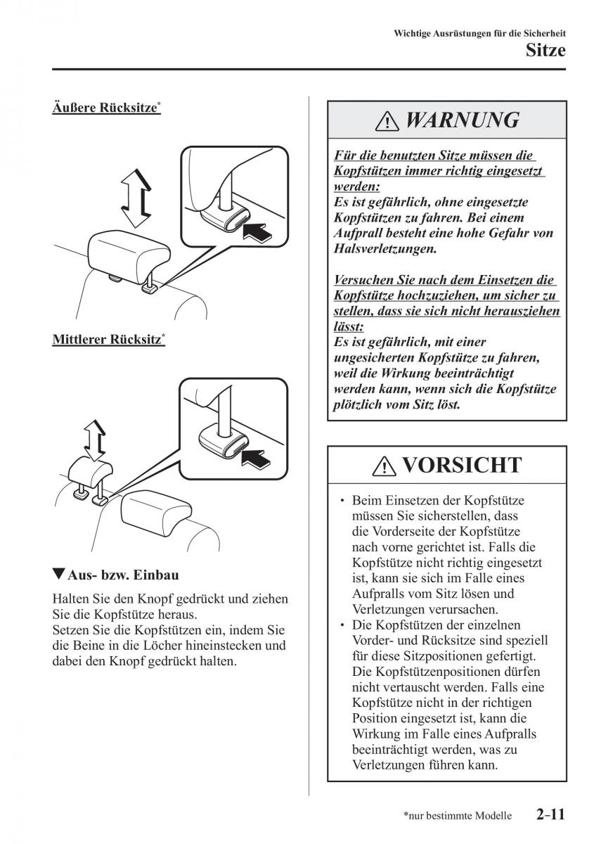 Mazda CX 3 Handbuch / page 32