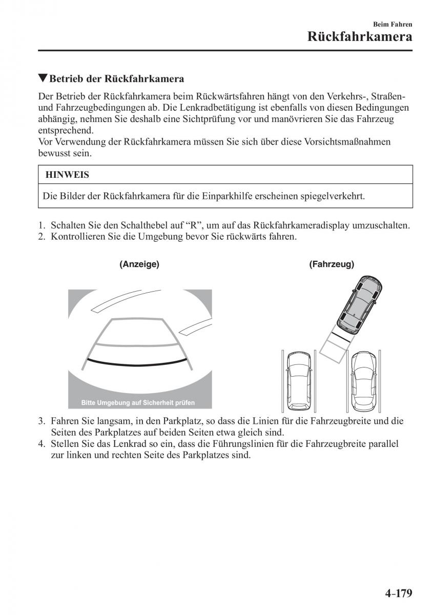 Mazda CX 3 Handbuch / page 324