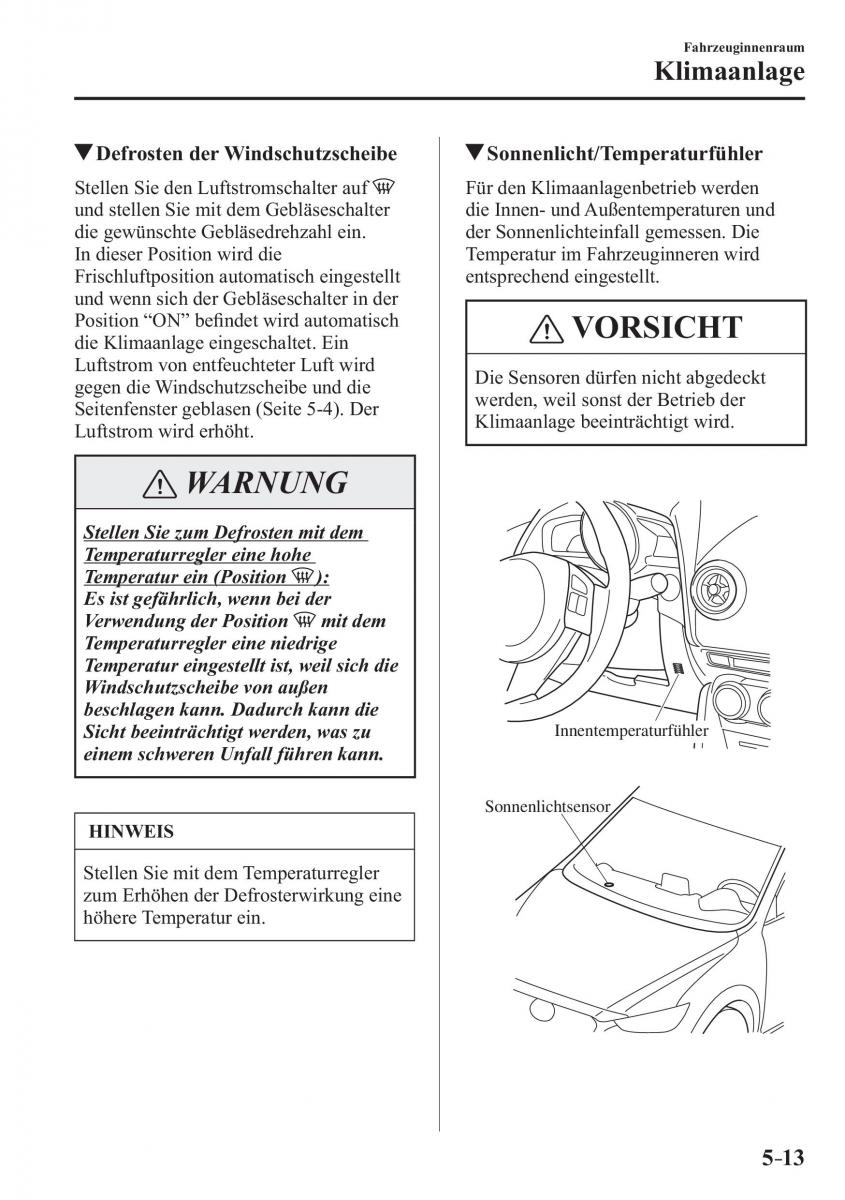 Mazda CX 3 Handbuch / page 348