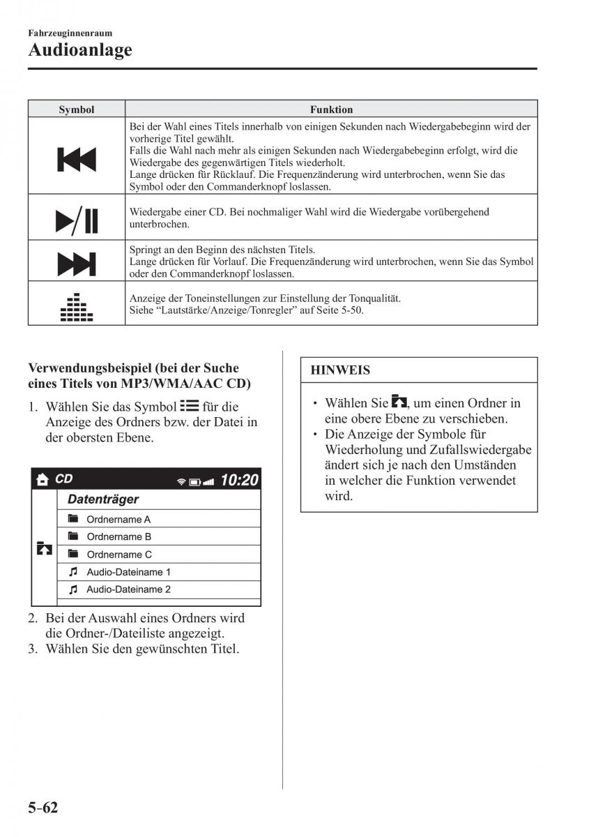 Mazda CX 3 Handbuch / page 397