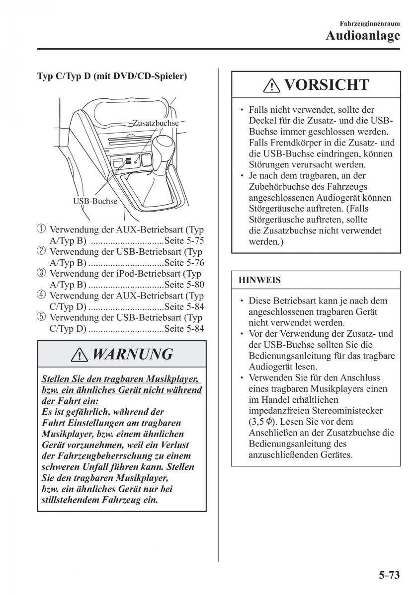 Mazda CX 3 Handbuch / page 408