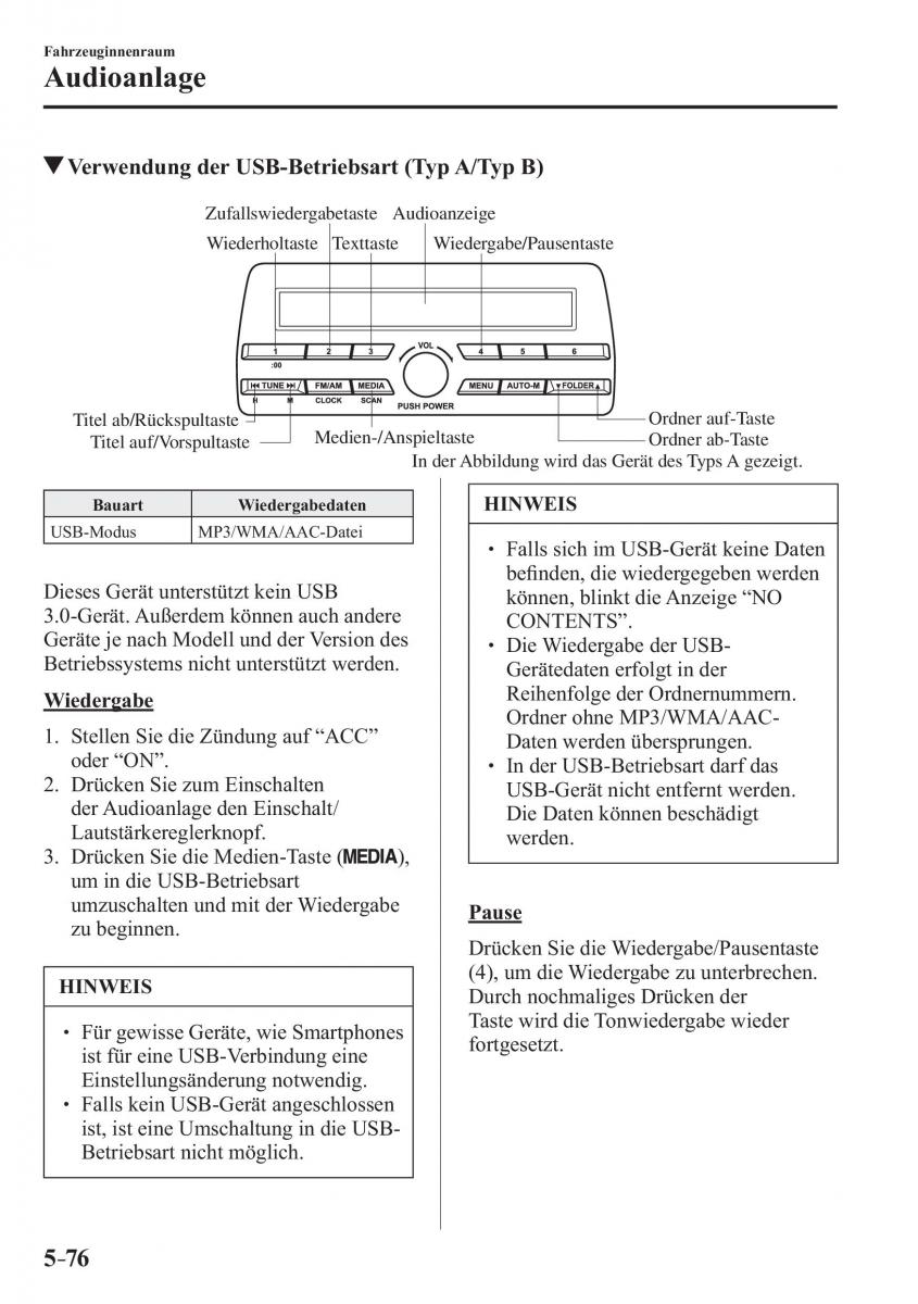 Mazda CX 3 Handbuch / page 411