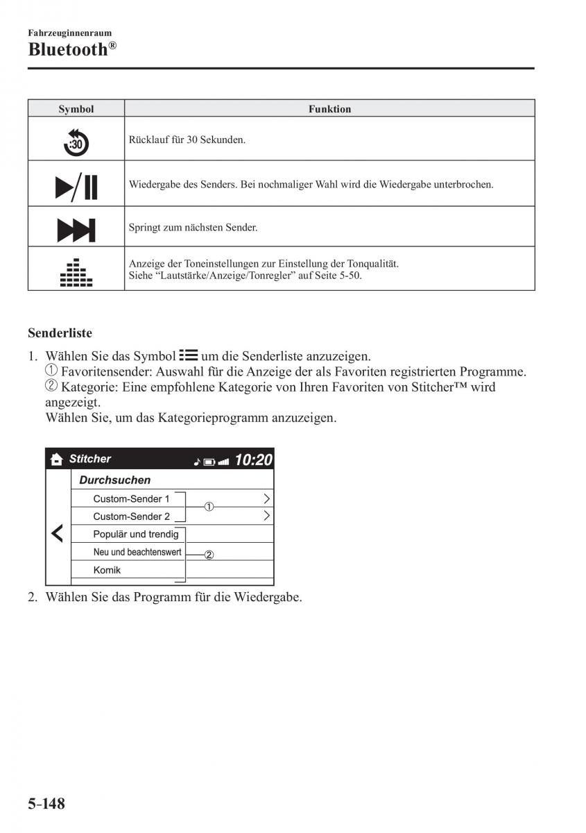 Mazda CX 3 Handbuch / page 483