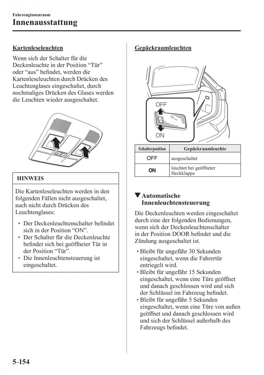 Mazda CX 3 Handbuch / page 489