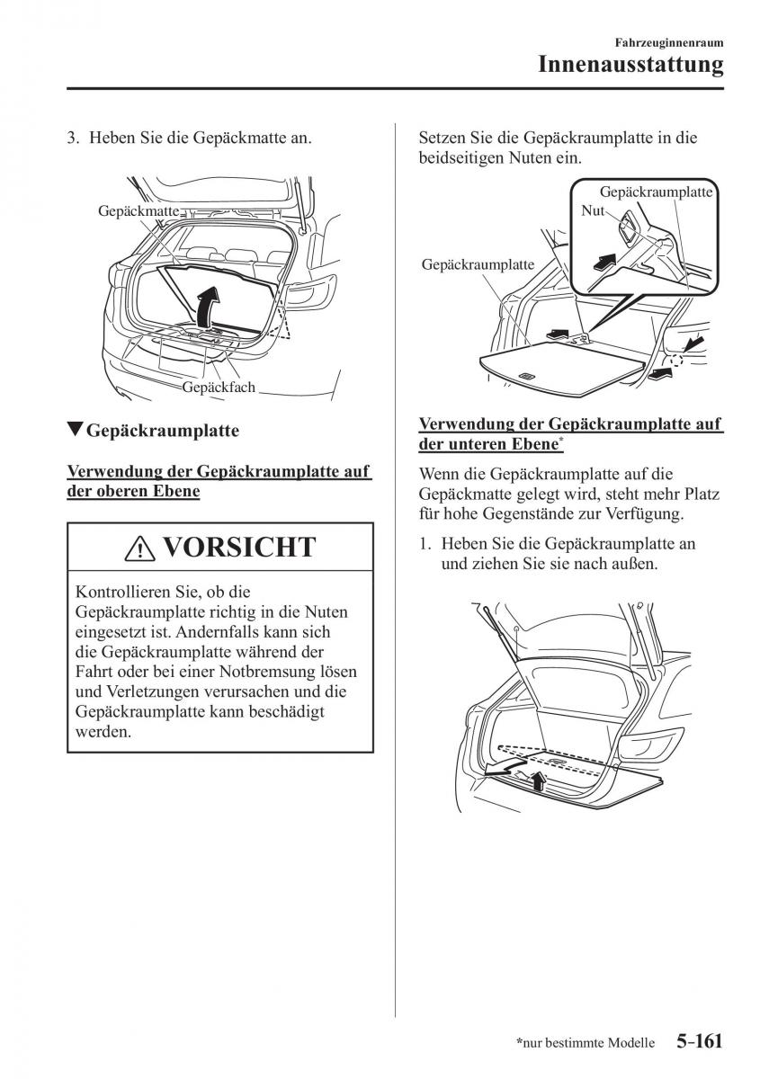 Mazda CX 3 Handbuch / page 496