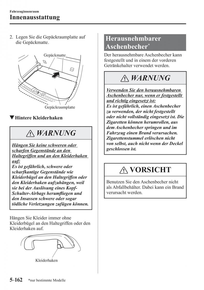 Mazda CX 3 Handbuch / page 497