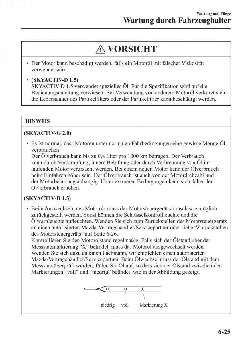 Mazda CX 3 Handbuch / page 524