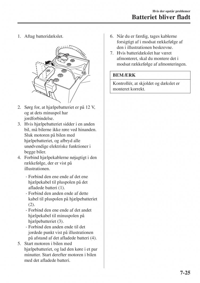 Mazda CX 3 Bilens instruktionsbog / page 555