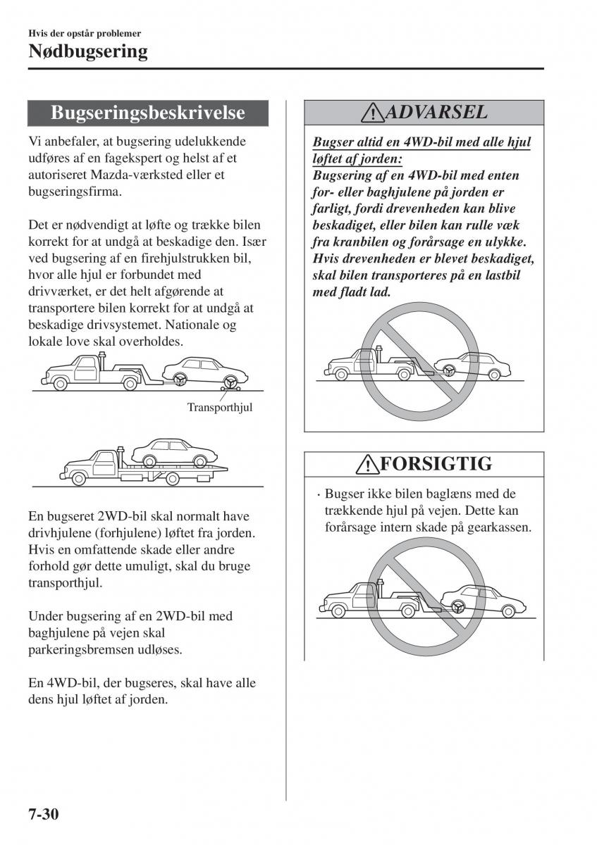 Mazda CX 3 Bilens instruktionsbog / page 560