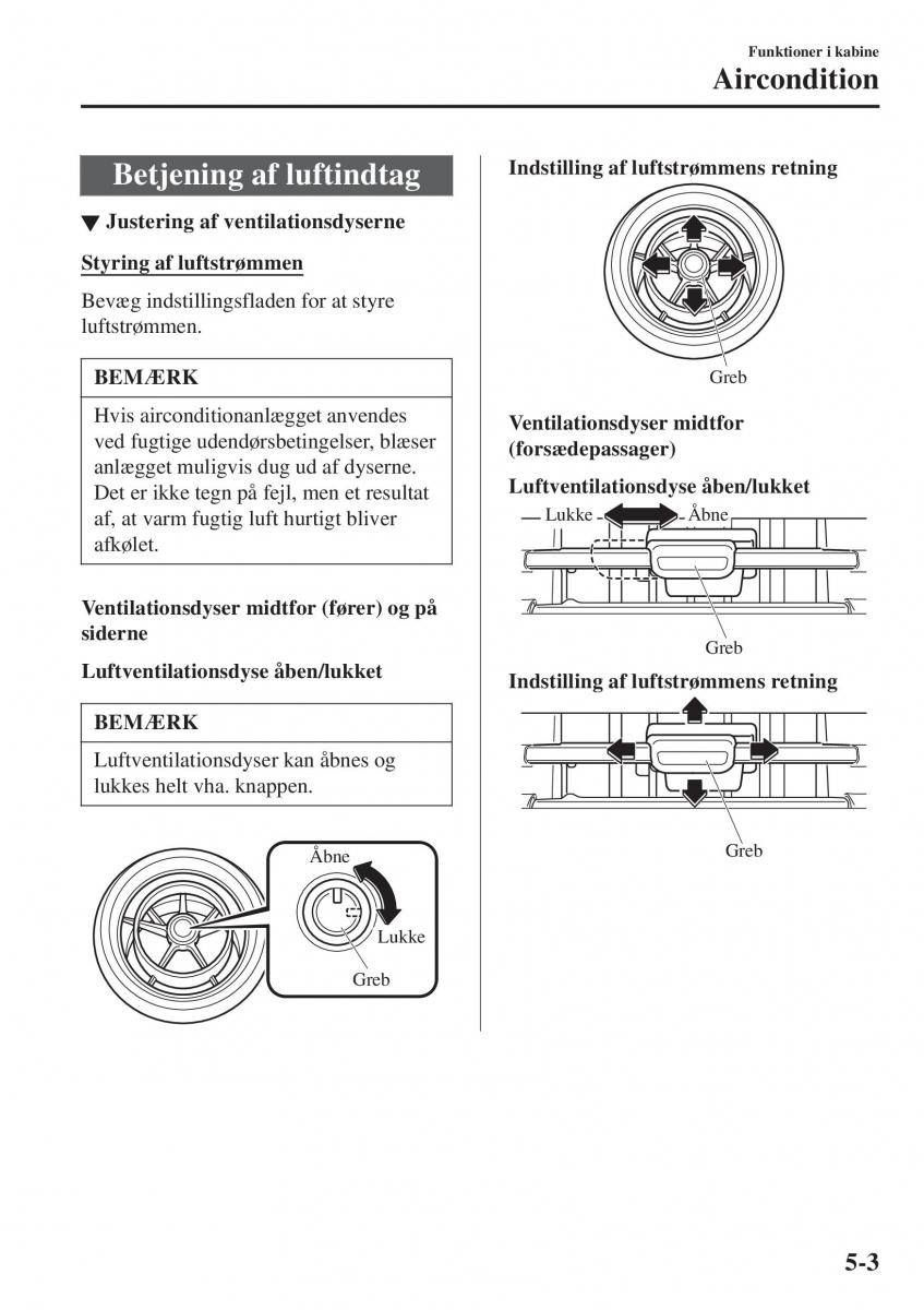 Mazda CX 3 Bilens instruktionsbog / page 313