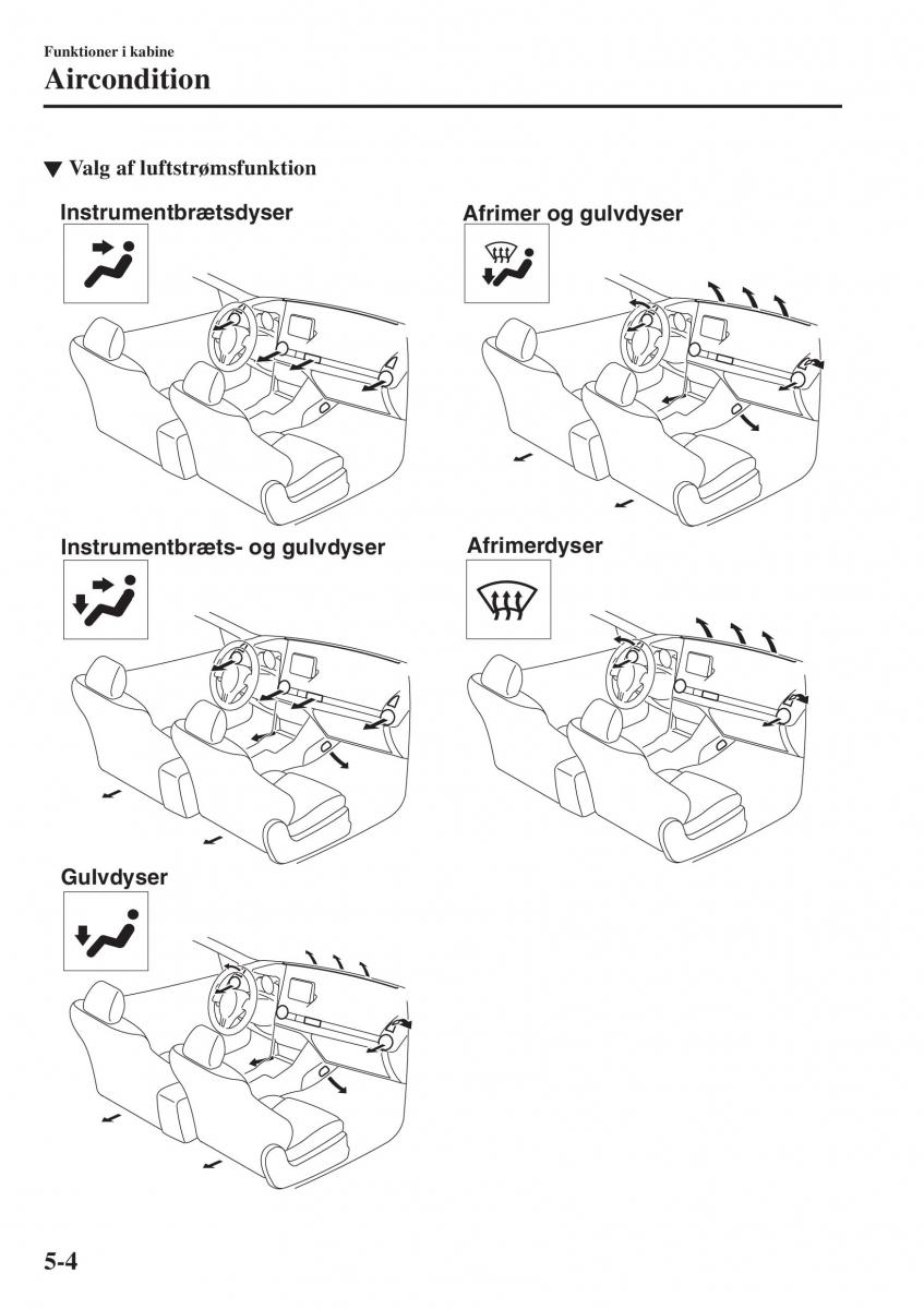 Mazda CX 3 Bilens instruktionsbog / page 314