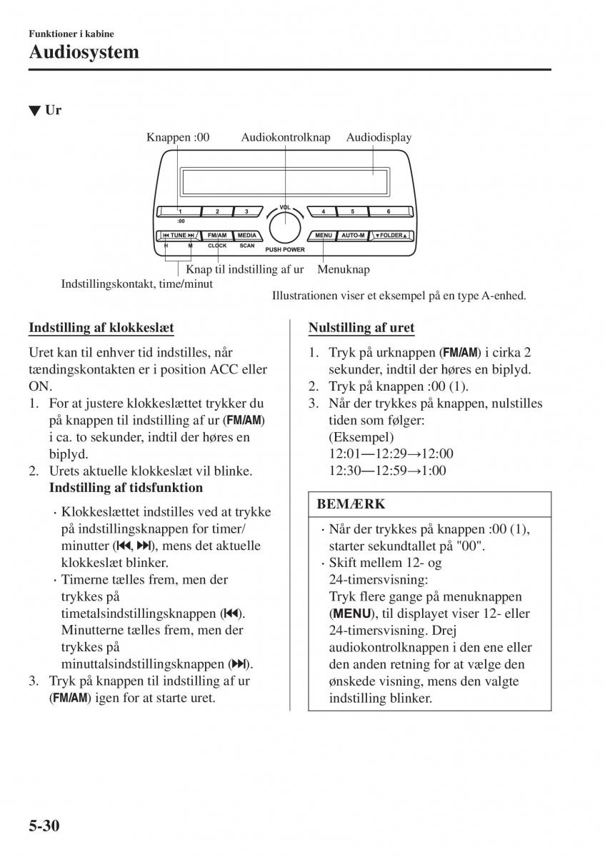 Mazda CX 3 Bilens instruktionsbog / page 340