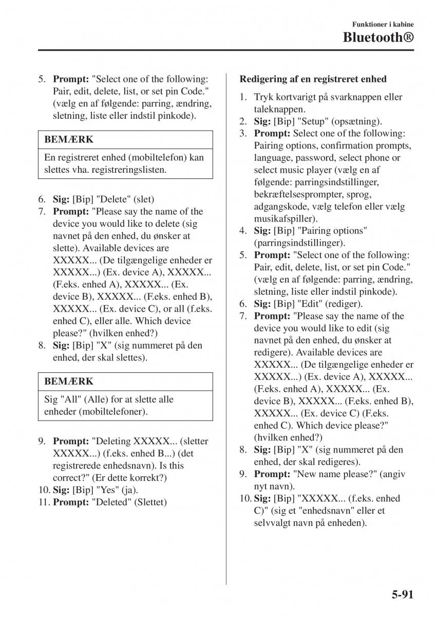 Mazda CX 3 Bilens instruktionsbog / page 401