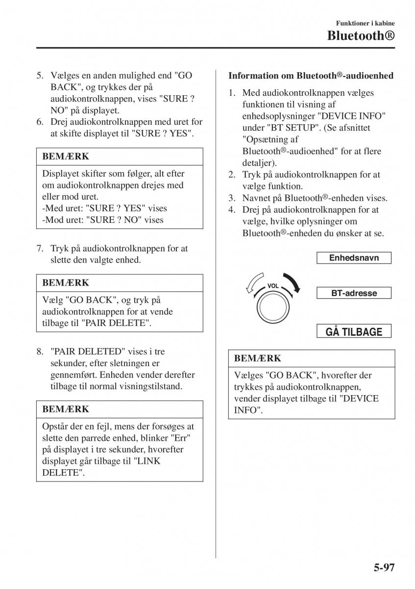 Mazda CX 3 Bilens instruktionsbog / page 407