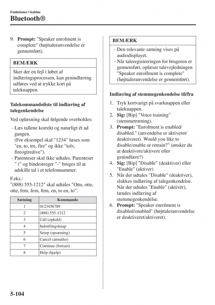 Mazda CX 3 Bilens instruktionsbog / page 414